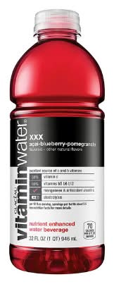 Vitaminwater XXX Açai-Blueberry-Pomegranate 32 oz