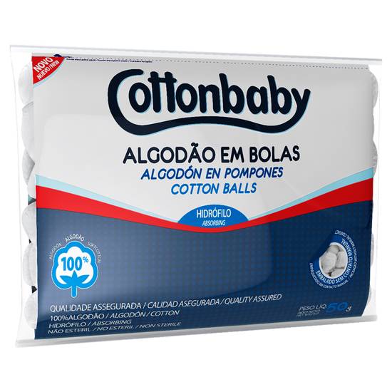 Cottonbaby algodão em bola (50 g)