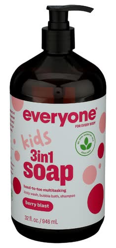 Everyone Berry Blast 3 In 1 Kids Soap