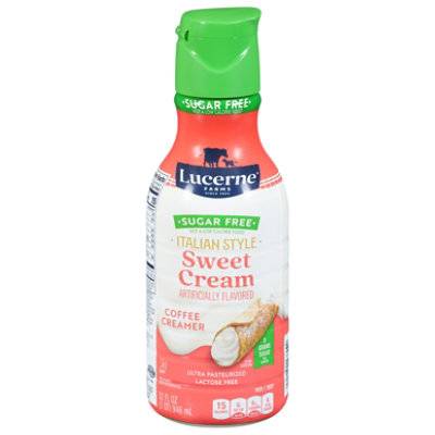 Lucerne Italian Style Sugar Free Coffee Creamer (sweet cream)