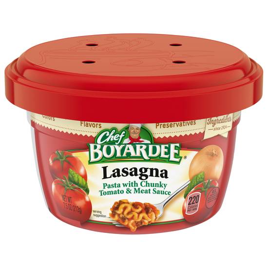 Chef Boyardee Lasagna Pasta With Chunky Tomato & Meat Sauce