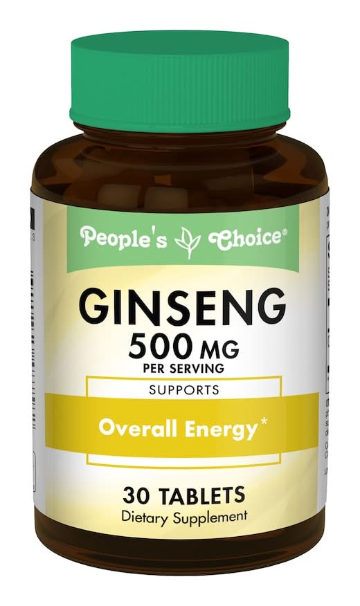 People's Choice Ginseng 500 mg (30 ct)