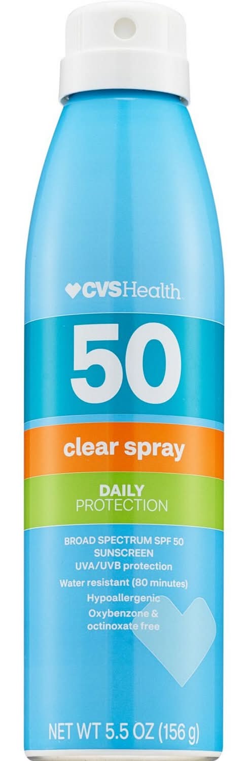 CVS Pharmacy Fast Cover Continuous Spray Spf 50 Sunscreen (6 oz)