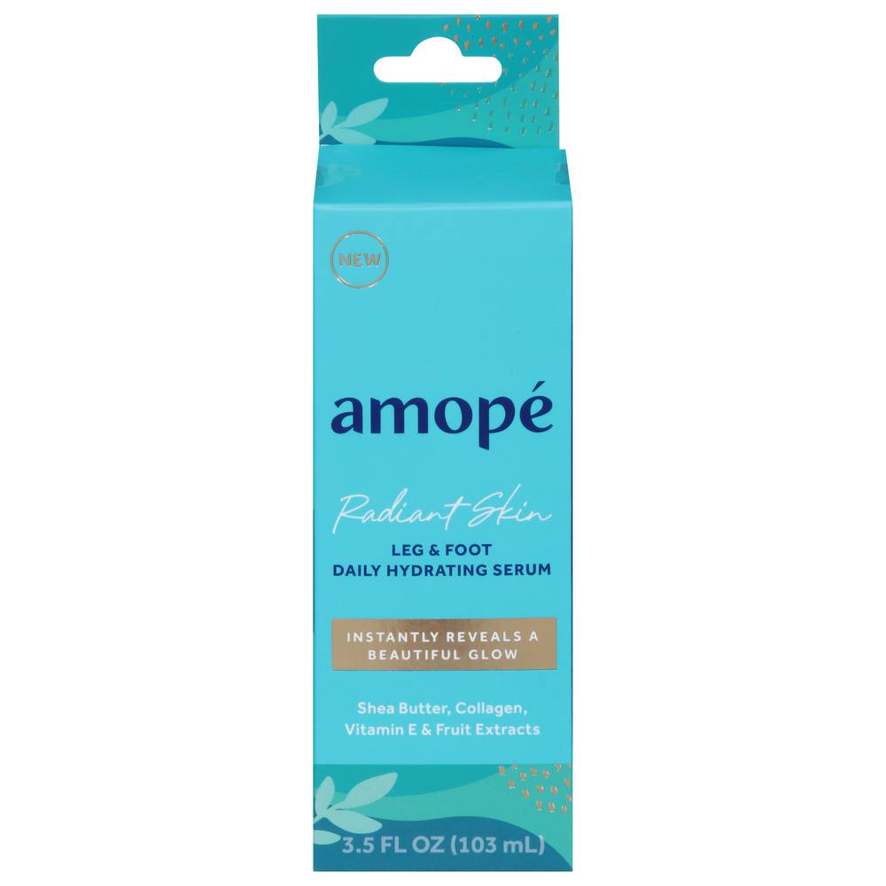 Amope Radiant Skin Leg & Foot Daily Hydrating Serum