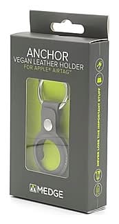 M-Edge Anchor Bluetooth Tracker Holder for Apple AirTag, Gray (TAG-AN-MF-GY)