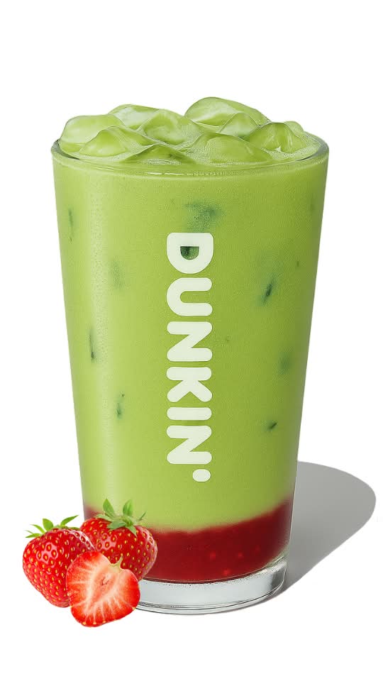 Regular Iced Strawberry Matcha