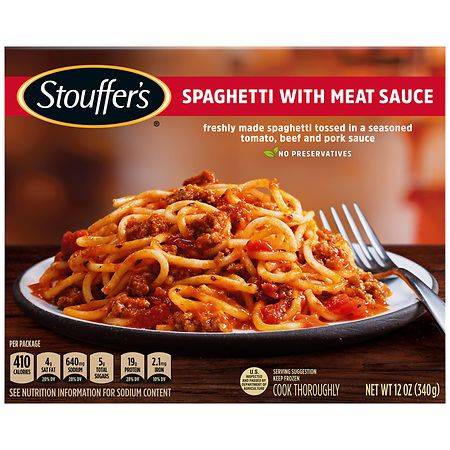 Stouffer's Classics Spaghetti with Meat Sauce Frozen Entree - 12.0 oz