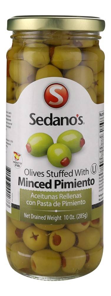 Sedano's Minced Pimiento Stuffed Olives (10 oz)