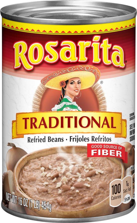Rosarita Traditional Refried Beans (16 oz)