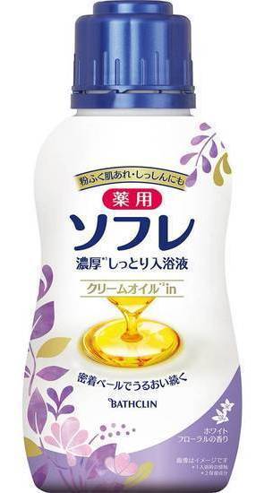 薬用ソフレ濃厚しっとり入浴液ＷＦ本体４８０ｍＬ:4548514138216
