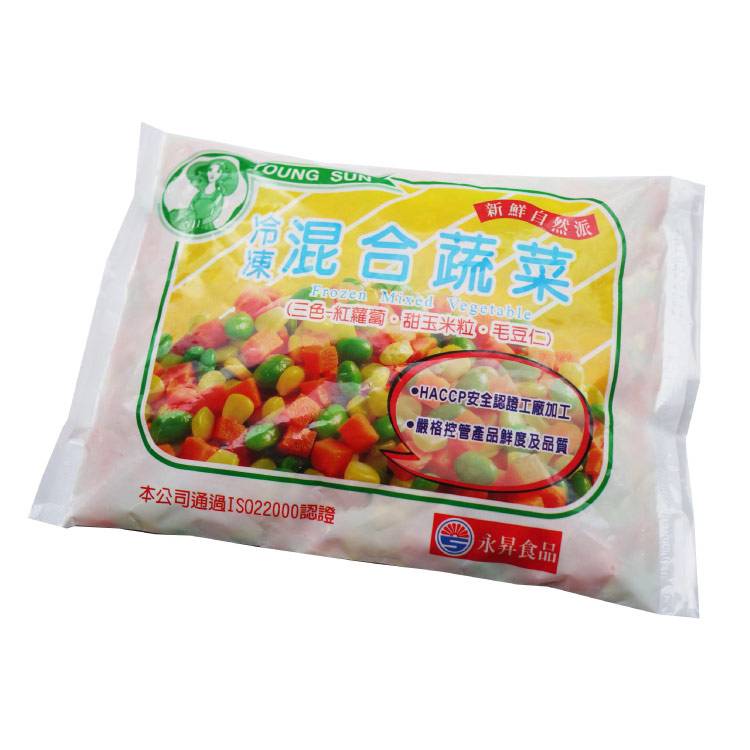 *永昇冷凍混合蔬菜(毛豆仁三色)#563031