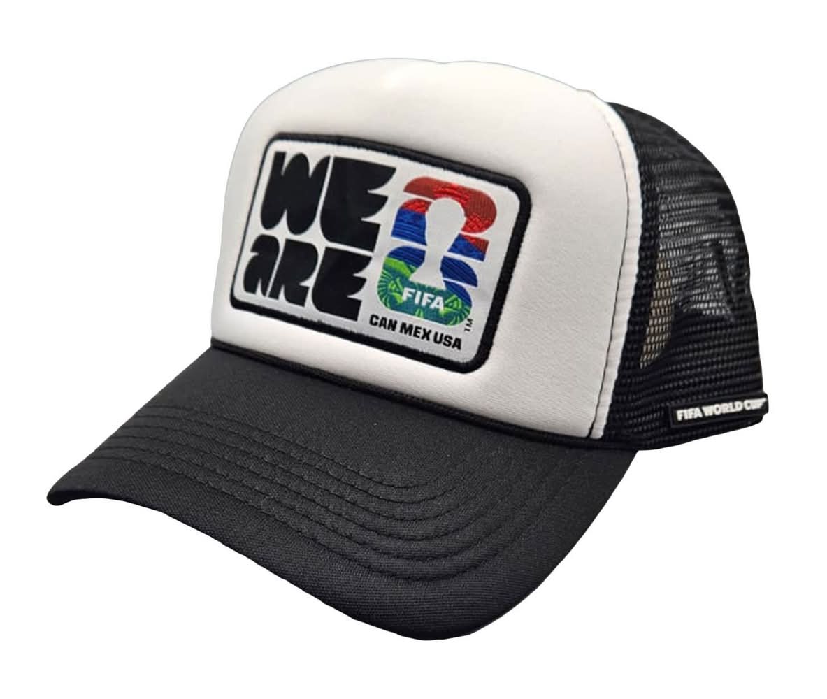Fifa North America 26 Trophy Trucker Hat, Black & White
