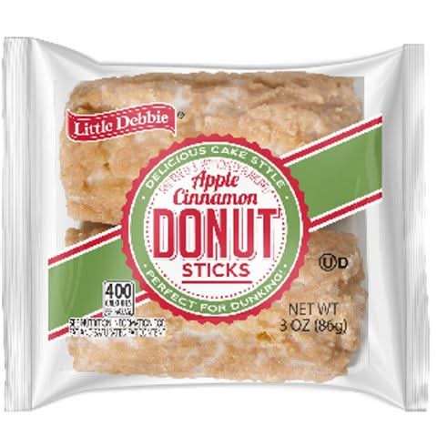 Little Debbie Apple Cinnamon Donut Sticks 3oz