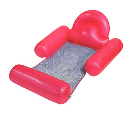 Inflatable Lounger Pink