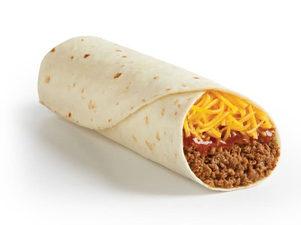 Beef & Cheddar Burrito