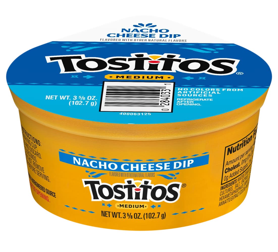 Tostitos Medium Nacho Cheese Dip (3.62 oz)