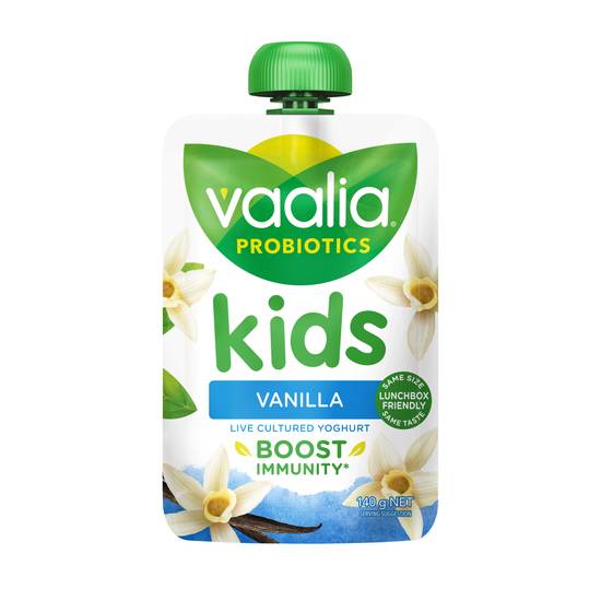Vaalia Kids Vanilla Yoghurt Pouch 140g