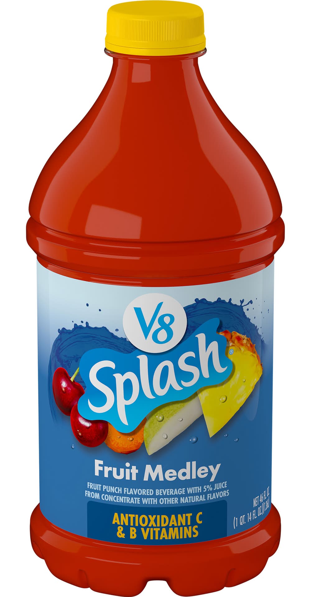V8 Splash Juice Beverage, Fruit Medley (46 fl oz)