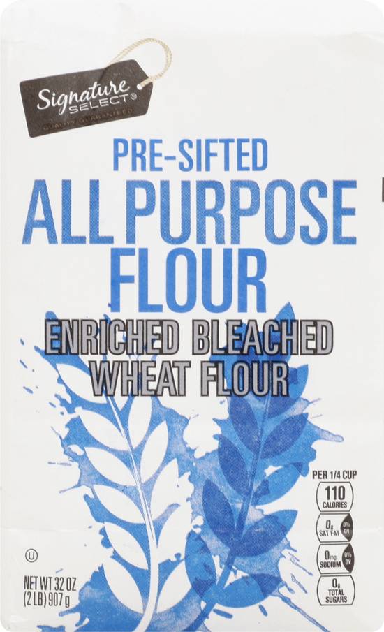 Signature Select Pre-Sifted All Purpose Flour (32 oz)