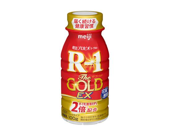 406830：明治プロビオヨーグルト R-1ドリンク The GOLD 100G / Meiji, Probio Yogurt, R-1 Drink The Gold×100G
