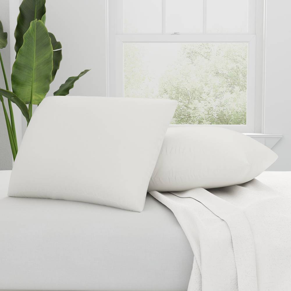 Allerease Organic Cotton Top Allergy Protection Pillow (2 ct) (queen)