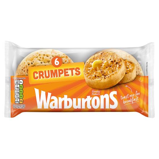 Warburtons Crumpets (6 pack)