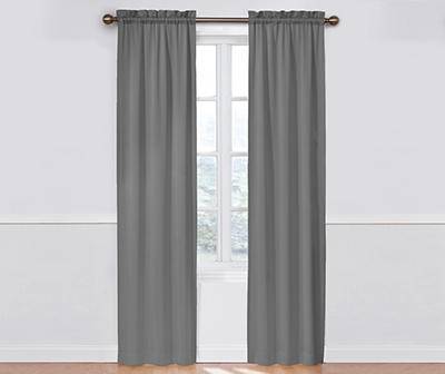 Sundown Thermal Curtain Panel Pair, 84in, Gray