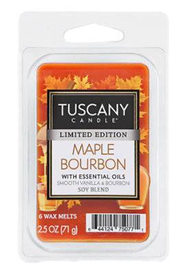 Tuscany Maple Bourbon Wax Melt - 2.5 Oz