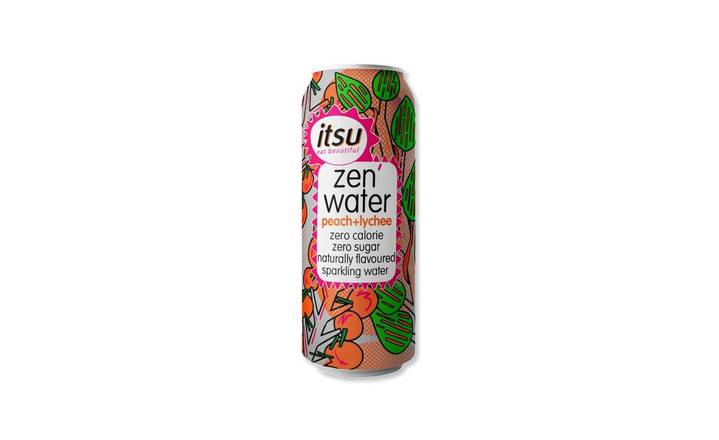 peach & lychee zen'water can