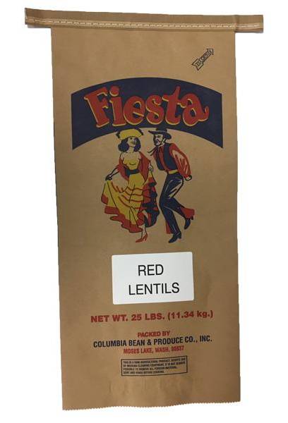 Fiesta Red Lentils (25 lbs)