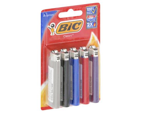 Bic · Classic Pocket Lighters (5 ct)