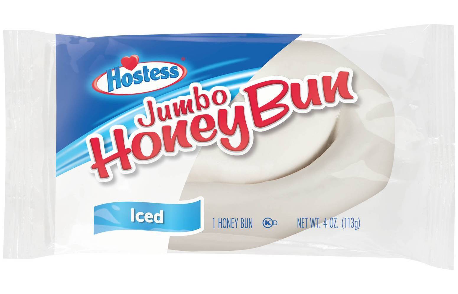 Hostess Jumbo Iced Honey Bun (4 oz)