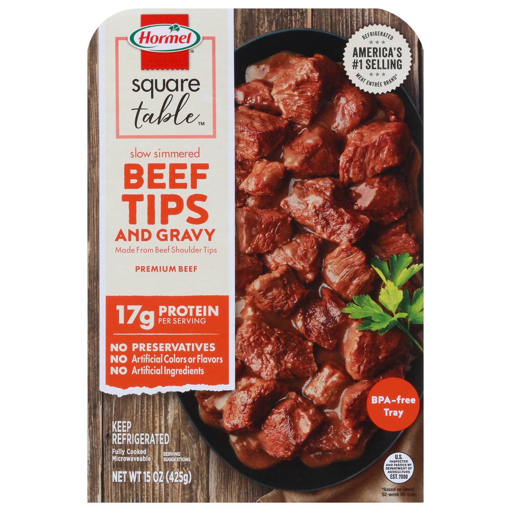 Hormel Beef Tips & Gravy Slow Simmered (15 oz)