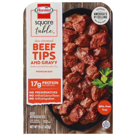 Hormel Beef Tips & Gravy Slow Simmered