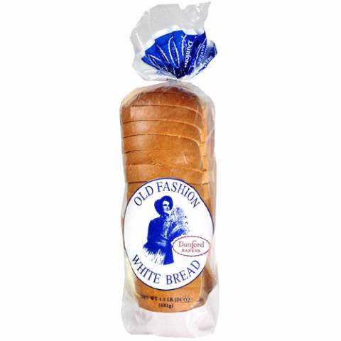Dunford Baker's Old Fashion White Bread 24oz