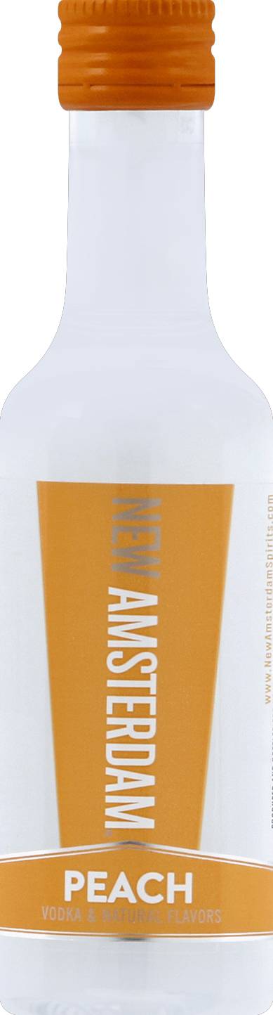 New Amsterdam Vodka, Peach (50 ml)
