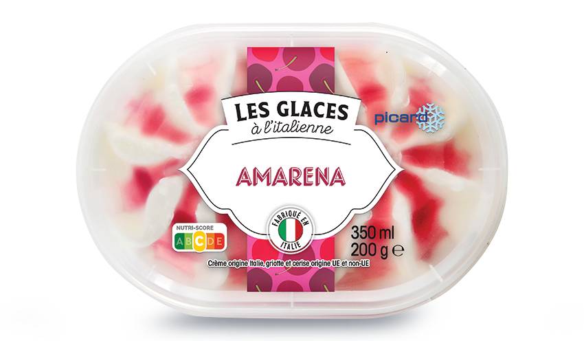 Glace Amarena à l'italienne