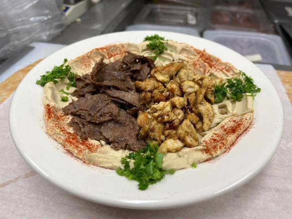 Hummus / Beef Shawarma