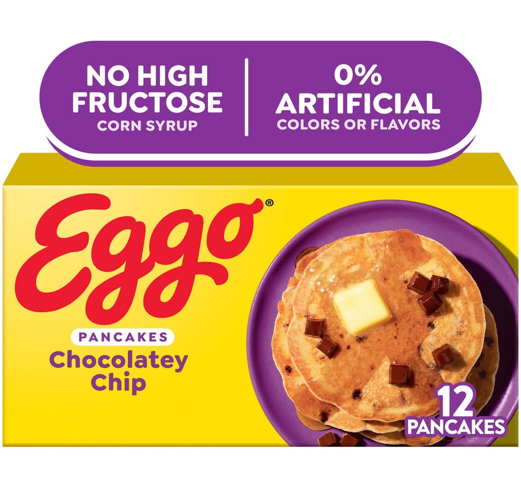 Eggo Kellogg's Chocolatey Chip Pancakes (14.8 oz)