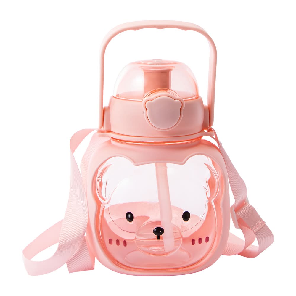 Bear Water Bottle 30.4oz Pink