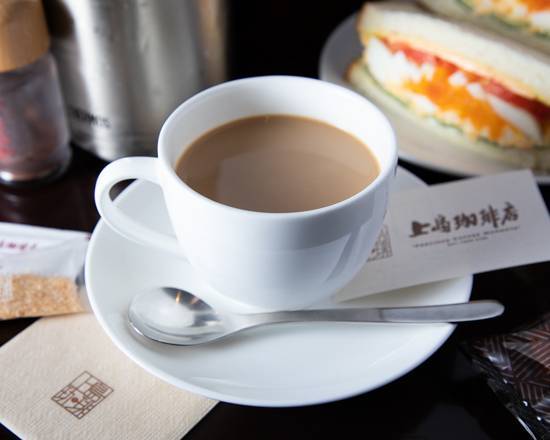 カフェインレスのミルク珈琲（黒糖）レギュラーサイズ Decaffeinated Milk Coffee Brown Sugar Regular Size