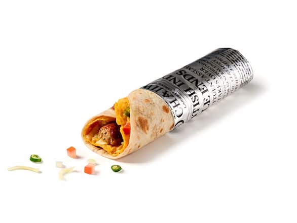 E. Spiced Chicken Sausage & Egg Wrap