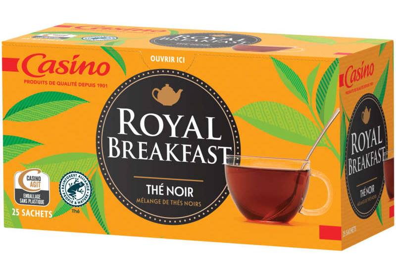 Casino Royal breakfast - Thé noir - 25 sachets - 45g