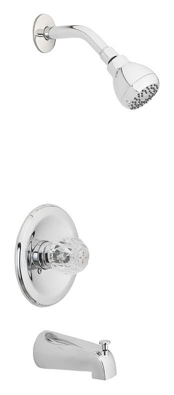Oakbrook Collection 1-Handle Chrome Tub And Shower Faucet