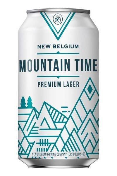 New Belgium Mountain Time Premium Lager (12x 12oz cans)