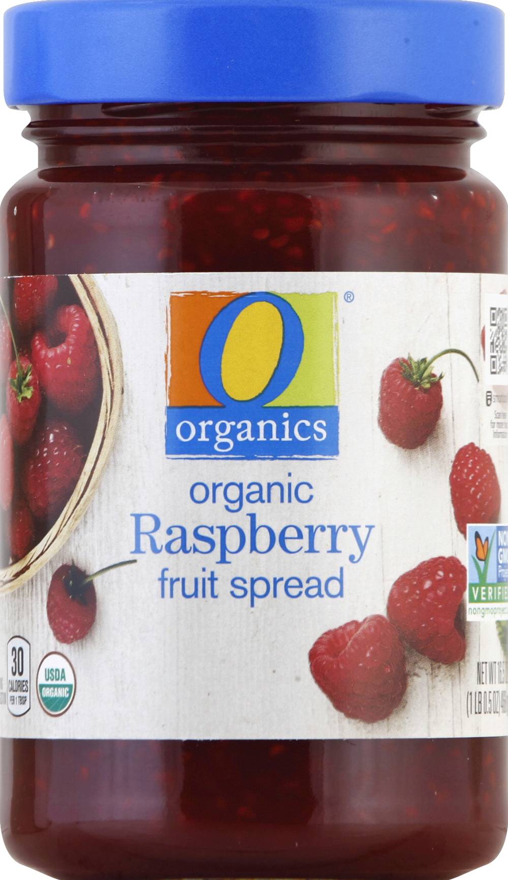 O Organics Fruit Spread Raspberry (1.03 lbs)