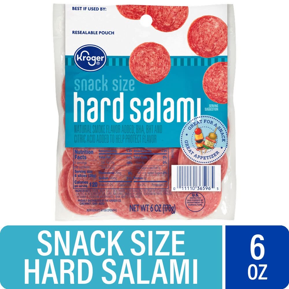 Kroger® Snack Size Hard Salami
