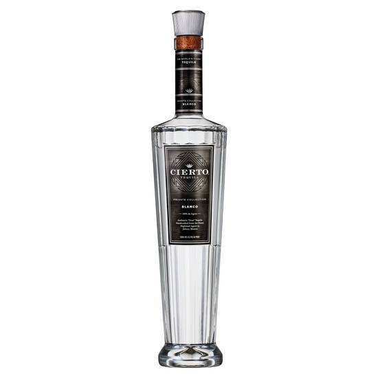 Cierto Tequila Private Collection Blanco (750ml bottle)
