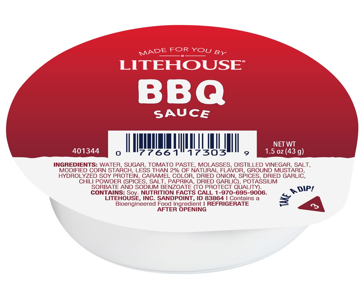 Litehouse Bbq Sauce (1.5 oz)