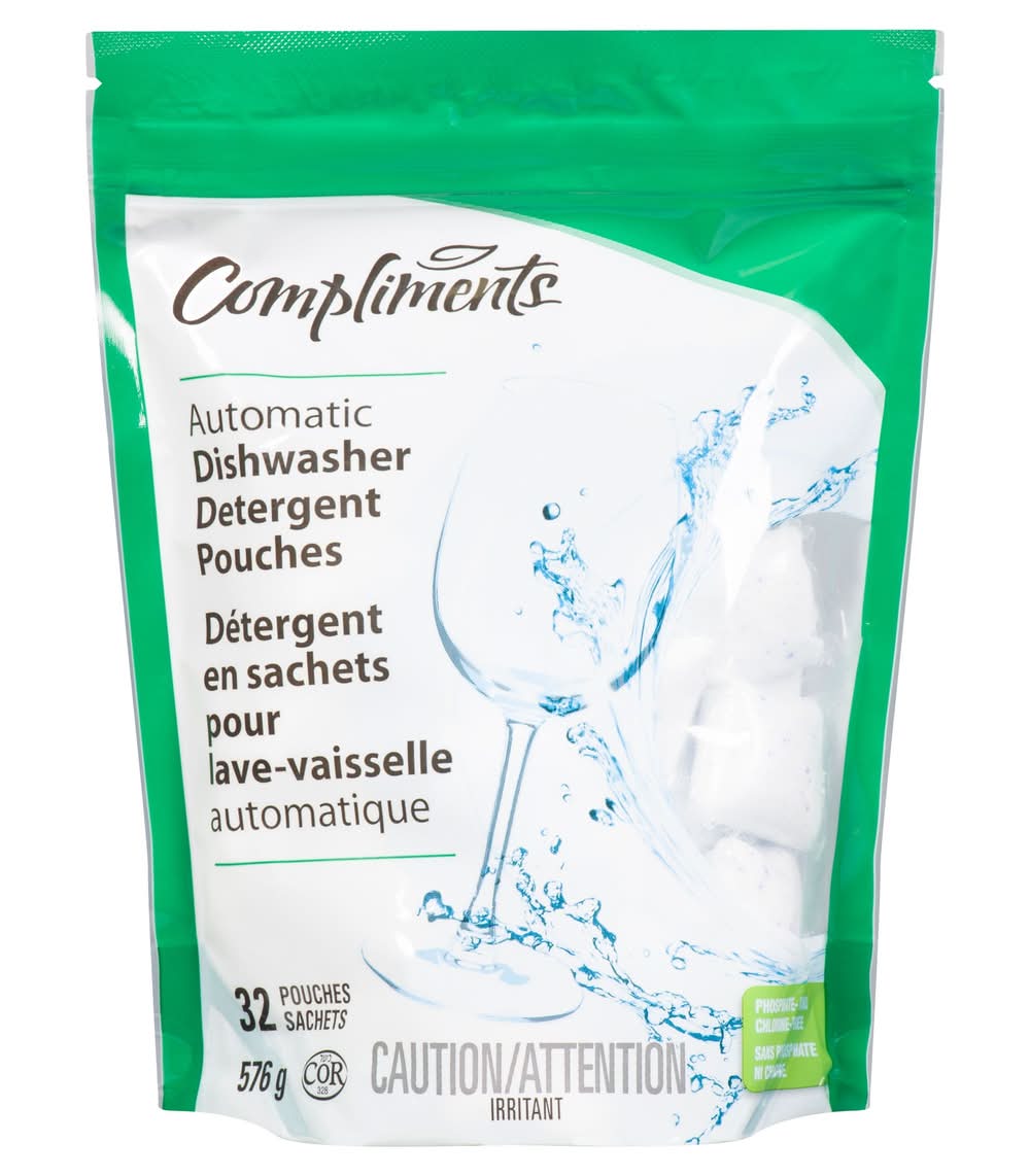 Compliments détergent pour lave-vaisselle automatique - auto dishwasher detergent (32 unités)